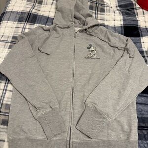Disney Gray Hoodie with Castle Logo